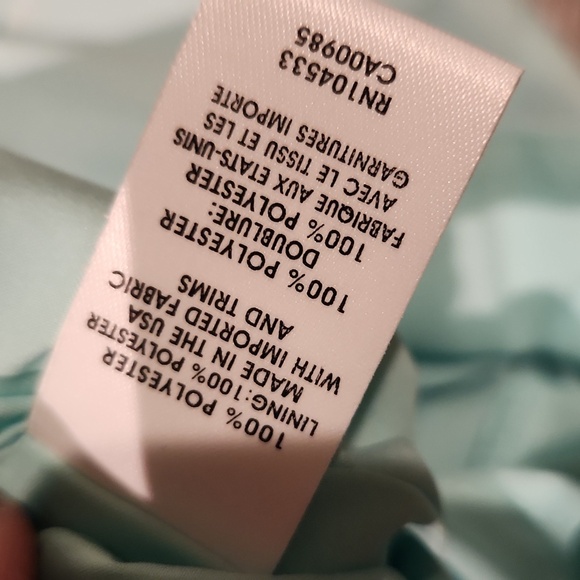 ❤️ NWOT! NANETTE LEPORE AQUA JUNGLE SHEATH MINI DRESS, 4 - Picture 9 of 10